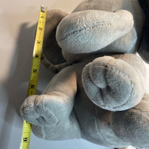 Kinrex gray elephant 9” plush - Picture 4 of 4